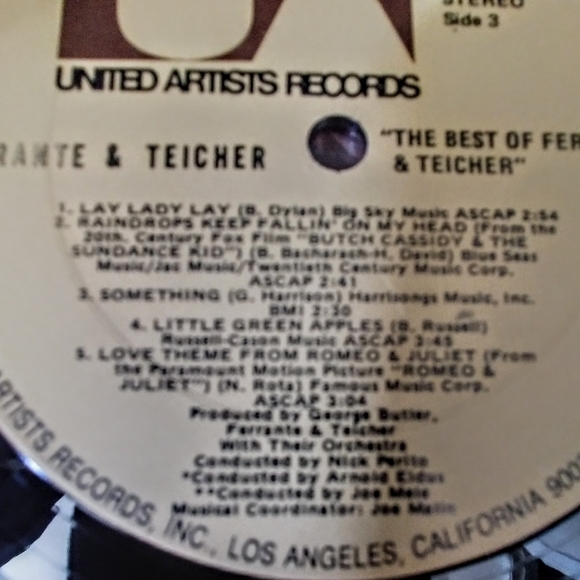 The Best Of Ferrante & Teicher Vinyl LP, 1971 - Picture 7 of 13